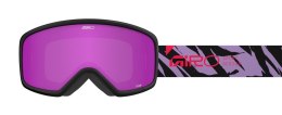 Gogle zimowe juniorskie GIRO STOMP MAUVE RUSH (szyba AMBER PINK 19-42% S2) (NEW 2025/2026)