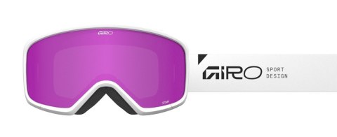 Gogle zimowe juniorskie GIRO STOMP WHITE WORDMARK (szyba AMBER PINK 19-42% S2) (NEW 2025/2026) Gogle zimowe juniorskie GIRO STOMP WHITE WORDMARK (szyba AMBER PINK 19-42% S2) (NEW 2025/2026)