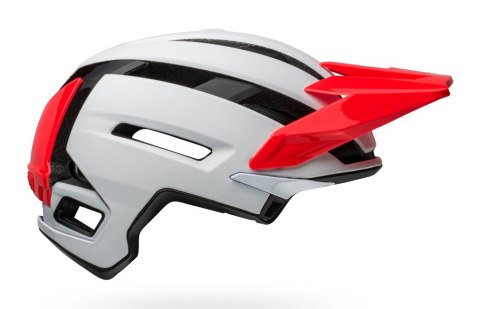 Kask mtb BELL SUPER AIR MIPS SPHERICAL matte gloss white infrared roz. M (55-59 cm) (NEW 2024)