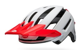 Kask mtb BELL SUPER AIR MIPS SPHERICAL matte gloss white infrared roz. M (55-59 cm) (NEW 2024)