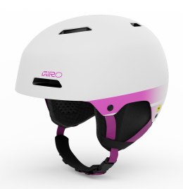 Kask zimowy GIRO LEDGE FS matte white pink roz. M (55.5-59 cm) (NEW 2025/2026)