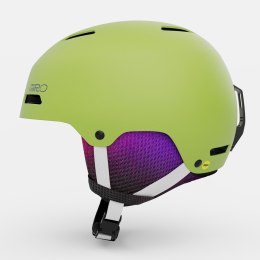 Kask zimowy juniorski GIRO CRUE MIPS matte fluorescent green roz. XS (48.5-52 cm) (NEW 2025/2026)