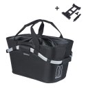 Kosz na tylny bagażnik BASIL CLASSIC CARRY ALL REAR BASKET MIK 22L MIK System (ready to go) solid black (NEW 2025)