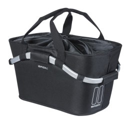 Kosz na tylny bagażnik BASIL CLASSIC CARRY ALL REAR BASKET MIK 22L MIK System (ready to go) solid black (NEW 2025)