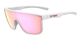 Okulary TIFOSI SANCTUM XL matte white (1 szkło Pink Mirror xx% transmisji światła) (NEW 2025) (PREMIERA: 2025-04-15)
