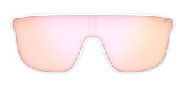 Okulary TIFOSI SANCTUM XL matte white (1 szkło Pink Mirror xx% transmisji światła) (NEW 2025) (PREMIERA: 2025-04-15)