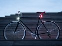 Oświetlenie rowerowe SHAPEHEART LIGHT PANO DOUBLE, zestaw, przód 270 lumenów + tył 140 lumenów zapięcie magnetyczne (NEW 2025)