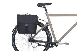 Sakwa miejska podwójna BASIL GO DOUBLE BAG MIK 32L MIK System (ready to go) solid black (NEW 2025)