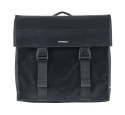 Sakwa miejska podwójna BASIL URBAN LOAD DOUBLE PANNIER BAG 48-53L, MIK System (ready to go), 100% wodoodporna, black/black (NEW 
