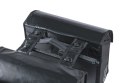 Sakwa miejska podwójna BASIL URBAN LOAD DOUBLE PANNIER BAG 48-53L, MIK System (ready to go), 100% wodoodporna, black/black (NEW 