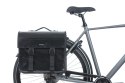 Sakwa miejska podwójna BASIL URBAN LOAD DOUBLE PANNIER BAG 48-53L, MIK System (ready to go), 100% wodoodporna, black/black (NEW 