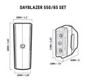Zestaw lampki BLACKBURN DAYBLAZER przód 550 lumenów, tył 65 lumenów (NEW 2025)